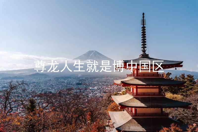 尊龙人生就是博中国区